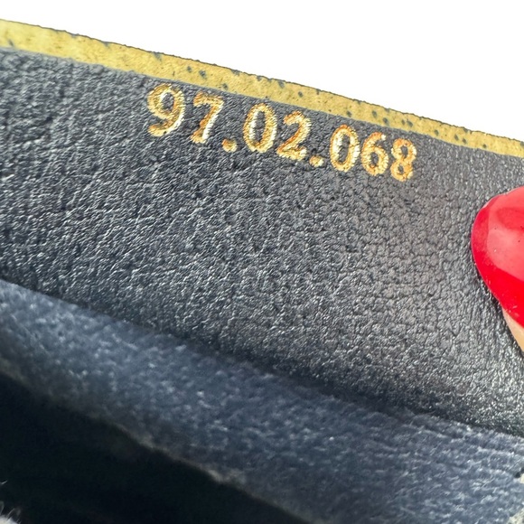 Gucci Vintage Ophidia Navy GG Supreme Canvas Crossbody Bag – Gold Hardware - Picture 8 of 11